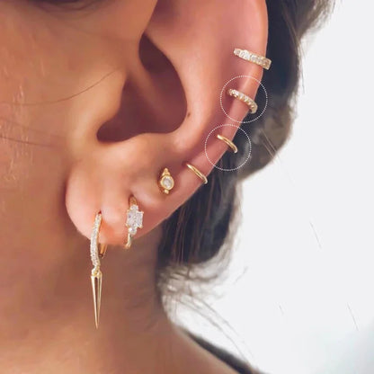 Collection Mignonne d’Anneaux d’Oreille